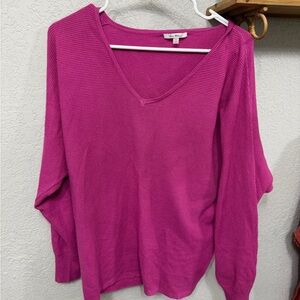 Vince Camuto Women's Vibrant V-Neck Sweater